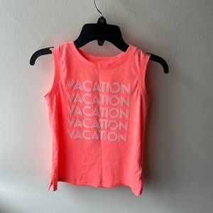 Gap kids small vacation tank.